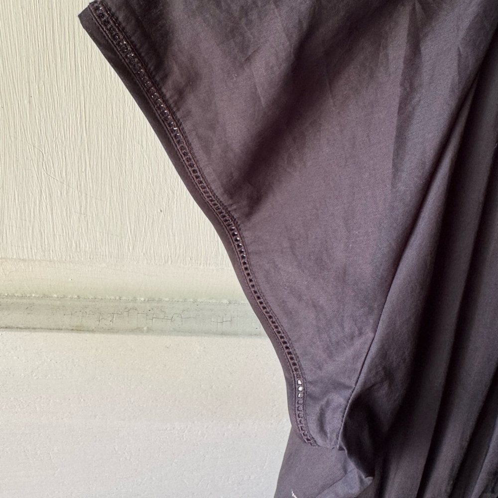 NWOT Rails Black Pleated Midi Sundress with Cap Sleeves - Picture 3 of 4